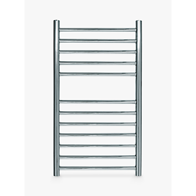 John Lewis & Partners St Ives Dual Fuel Heated Towel Rail and Valves, from the Wall