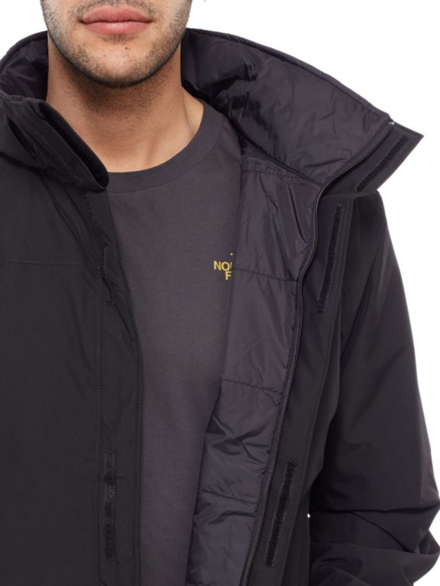 The north face resolve insulated jacket in outlet black