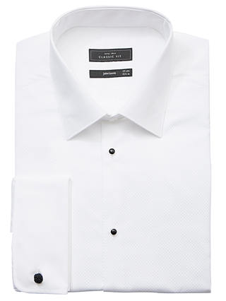 John Lewis & Partners Marcello Regular Fit Dress Shirt, White