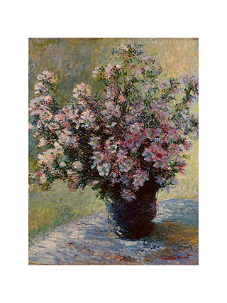 The Courtauld Gallery, Claude Monet - Vase of flowers 1881-2 Print