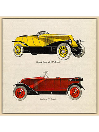 The Courtauld Gallery, Gazette du Bon Ton - No10 1924 Automobiles Renault Print