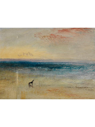 The Courtauld Gallery, Joseph Mallord William Turner - Dawn After the Wreck Circa 1841 Print