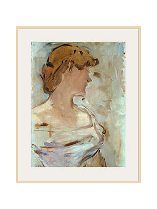 The Courtauld Gallery, Edouard Manet - Au Bal - Marguerite de Conflans en Toilette de Bal 1887-1880 Print
