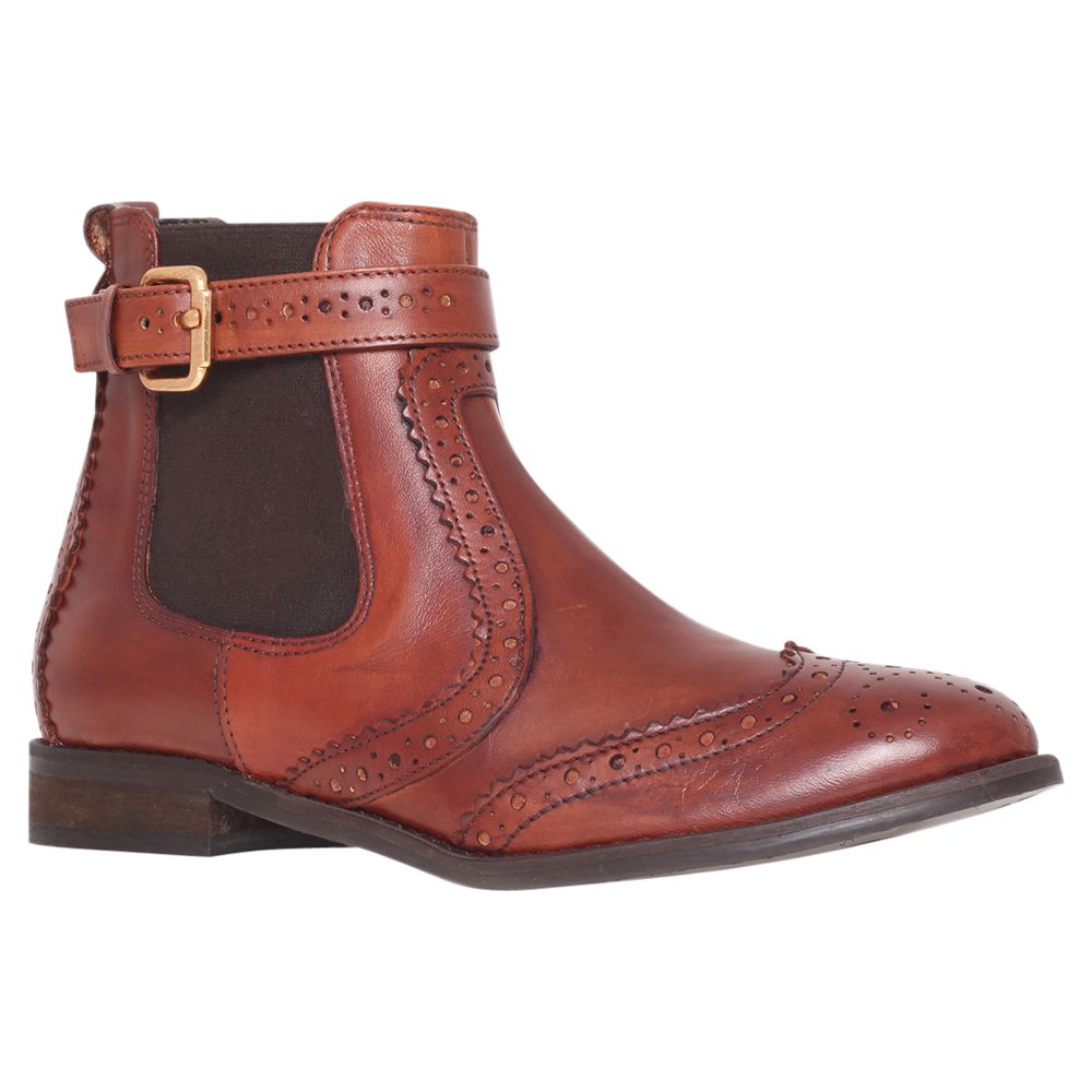 Carvela Slow Leather Chelsea Boots, Tan 