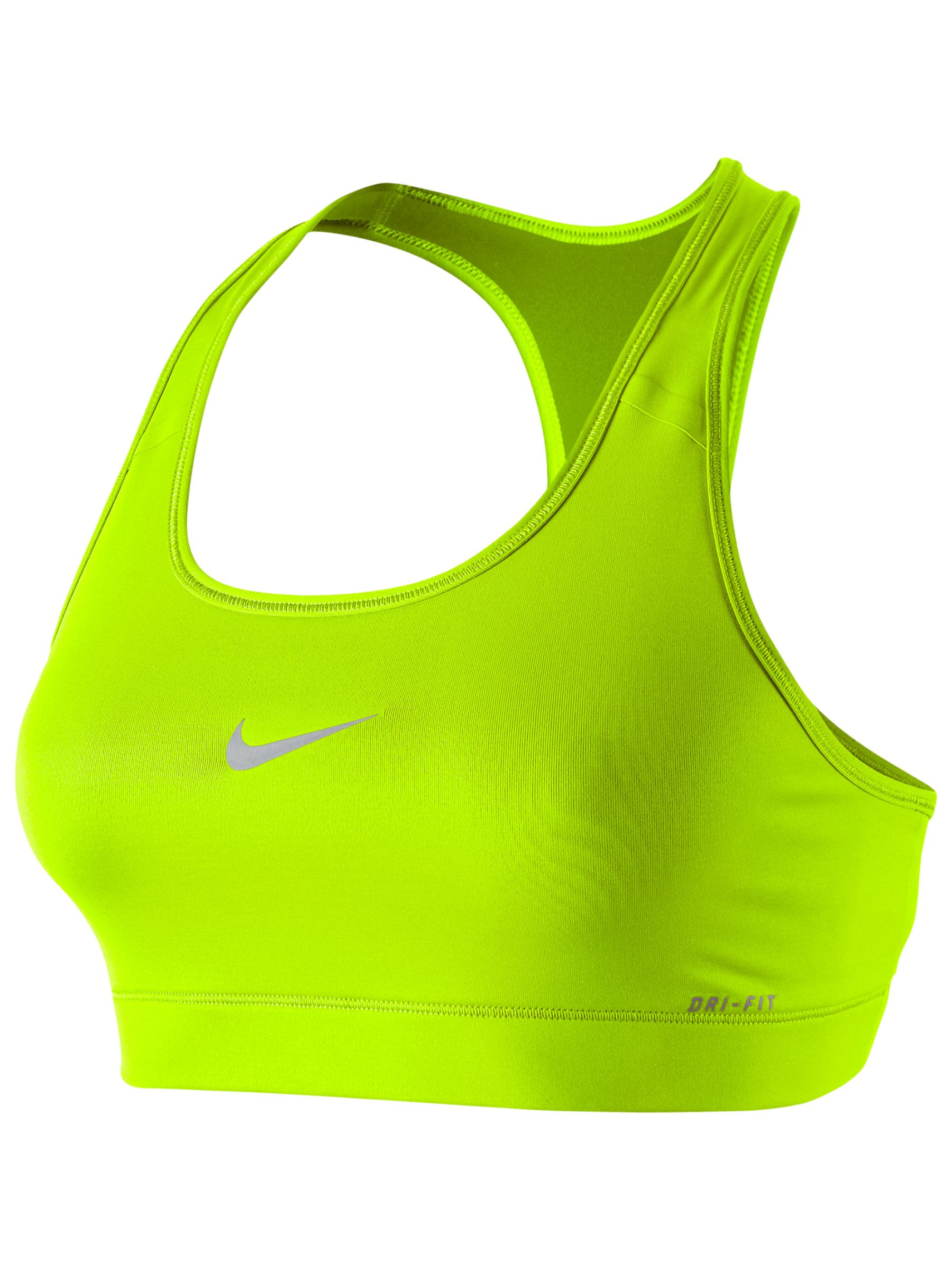 Nike Pro Victory Compression Sports Bra, Bright Green, XS