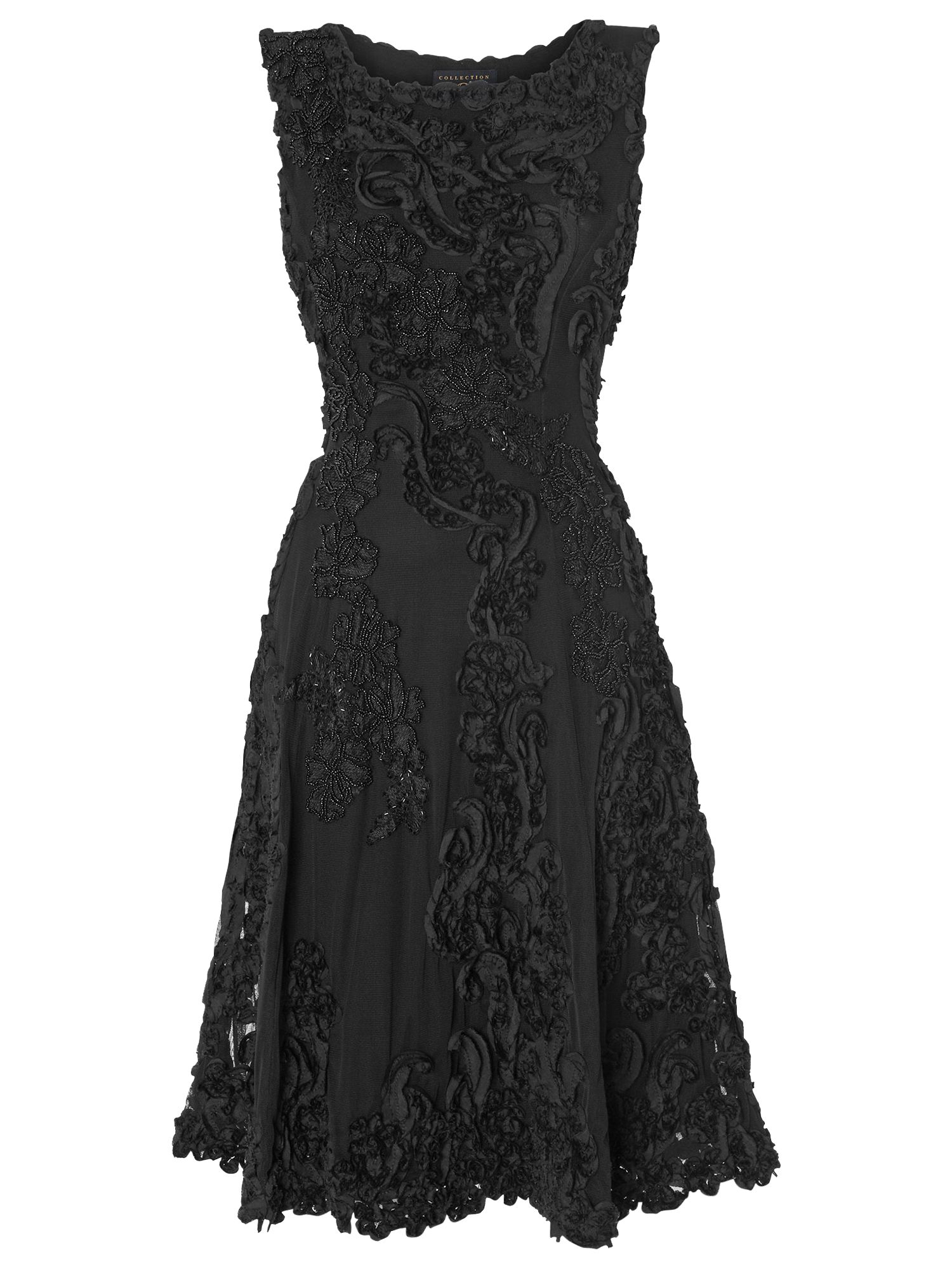 Phase Eight Collection 8 Callula Fit and Flare Dress, Black