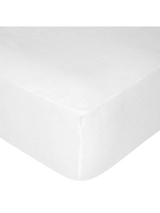 John Lewis & Partners Brushed Cotton Fitted Sheet