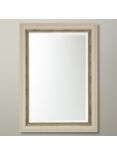 John Lewis Orabelle Wood Frame Wall Mirror, Ivory