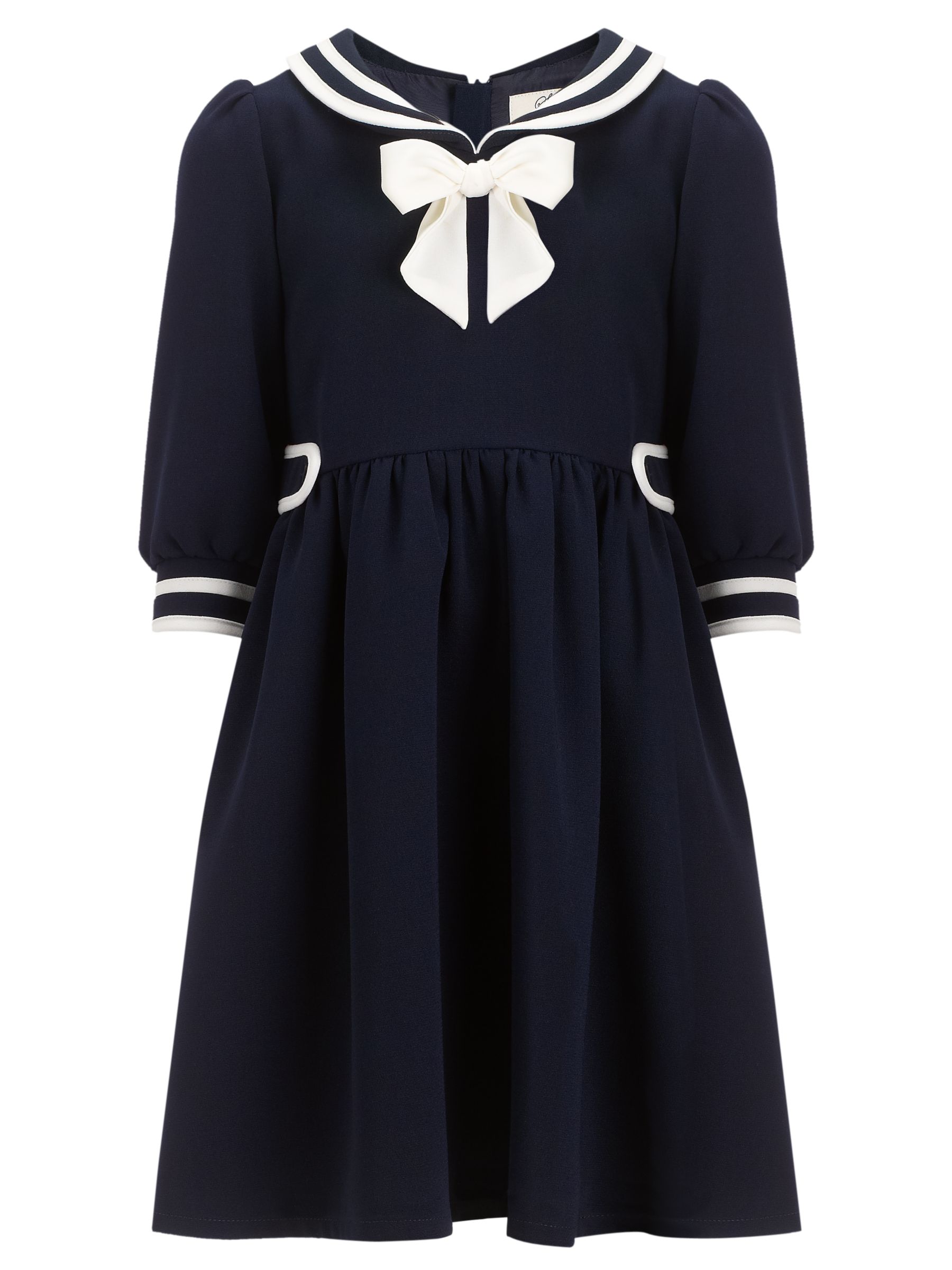 navy sailor dress girl