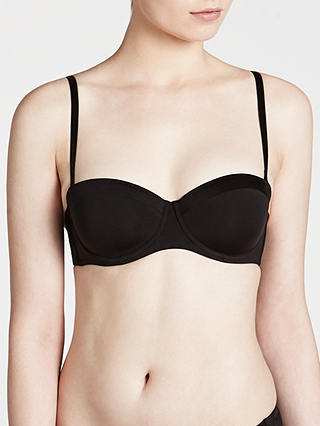 John Lewis & Partners Satin Band Underwired Strapless Multiway Bra