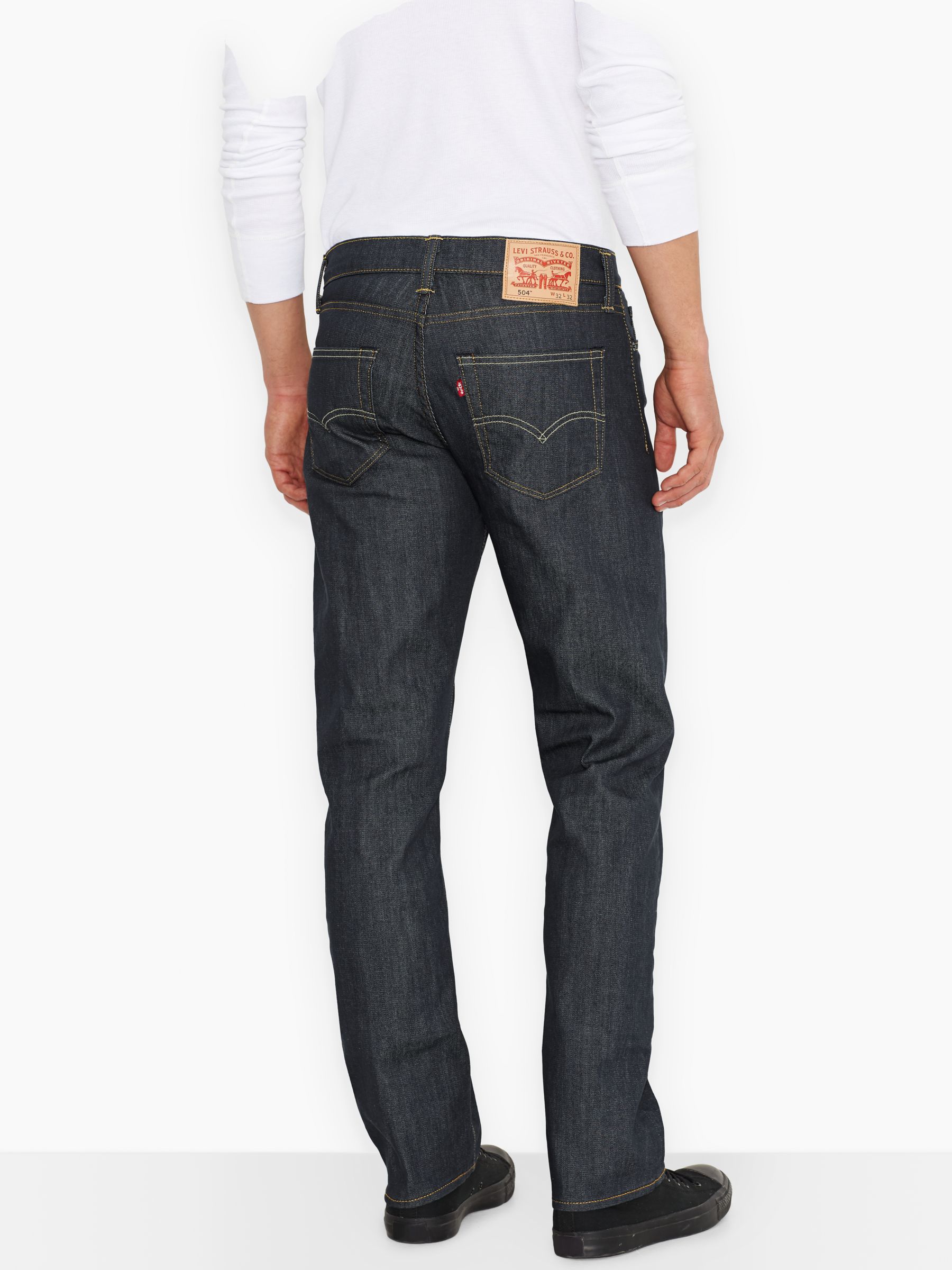 levi's men's 504 straight fit jeans