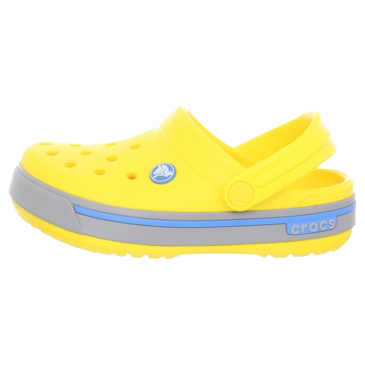 girls yellow crocs