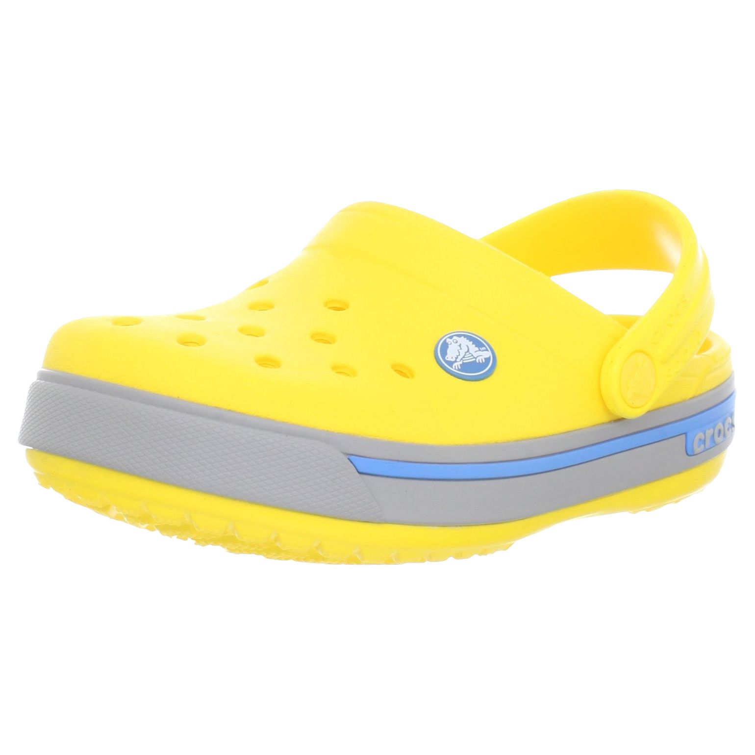 yellow toddler crocs