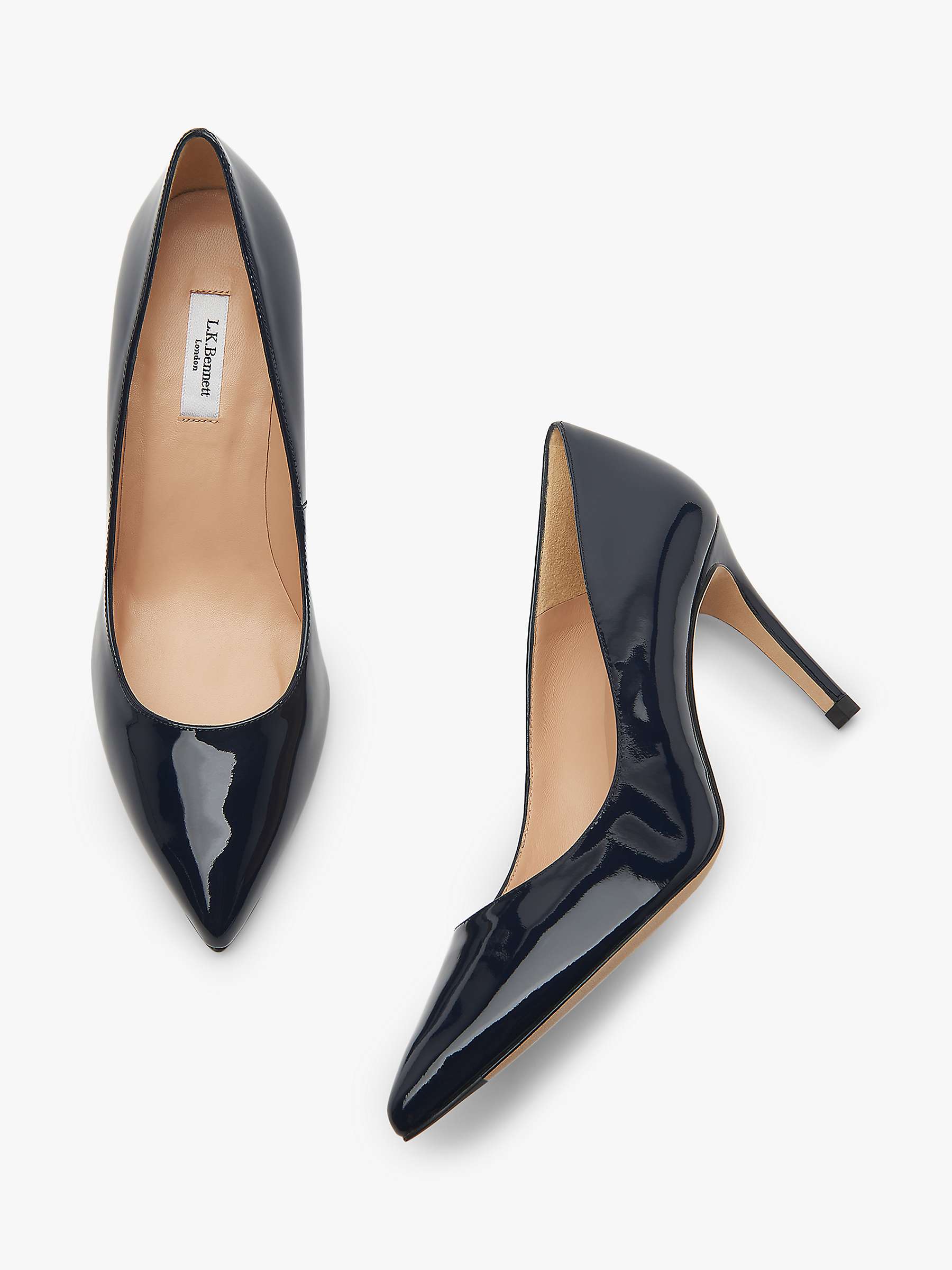 Buy L.K.Bennett Floret Pointed Toe Court Shoes Online at johnlewis.com