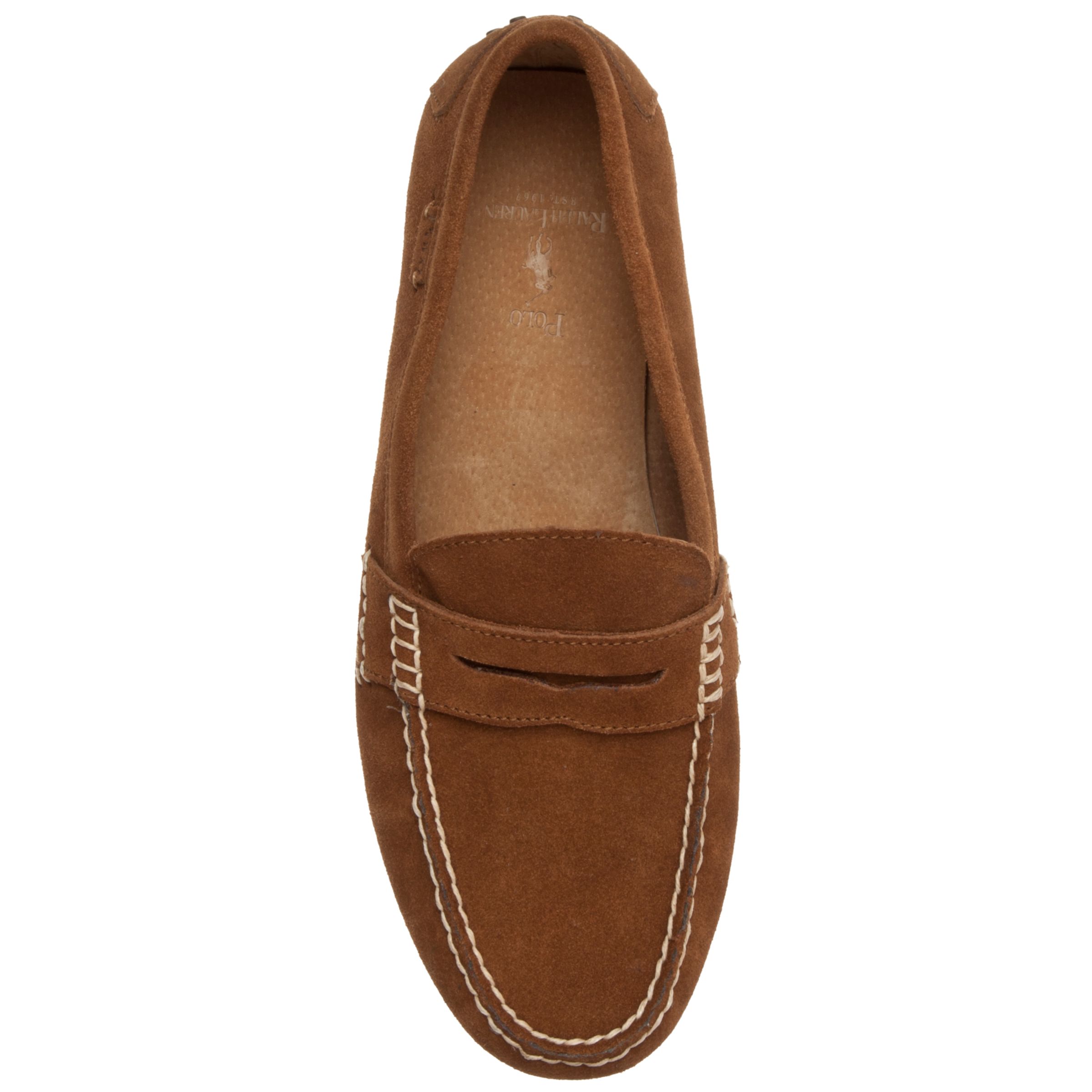 Polo Ralph Lauren Wes Suede Loafers at John Lewis & Partners