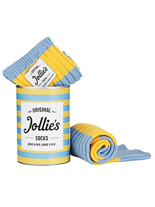 Jollies 'The No.1' Socks, Blue/Yellow