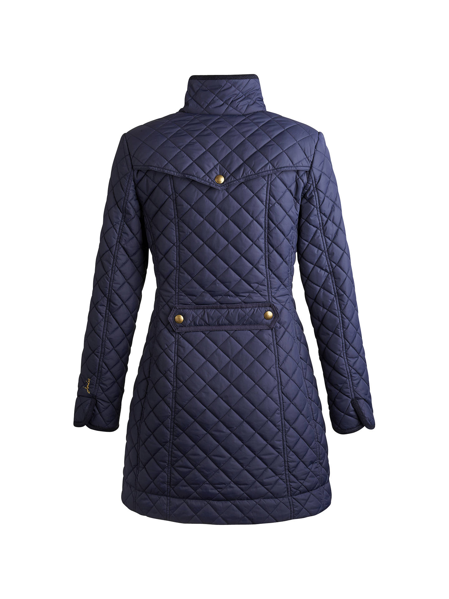 Joules Fairhurst Quilted Jacket, Navy at John Lewis & Partners