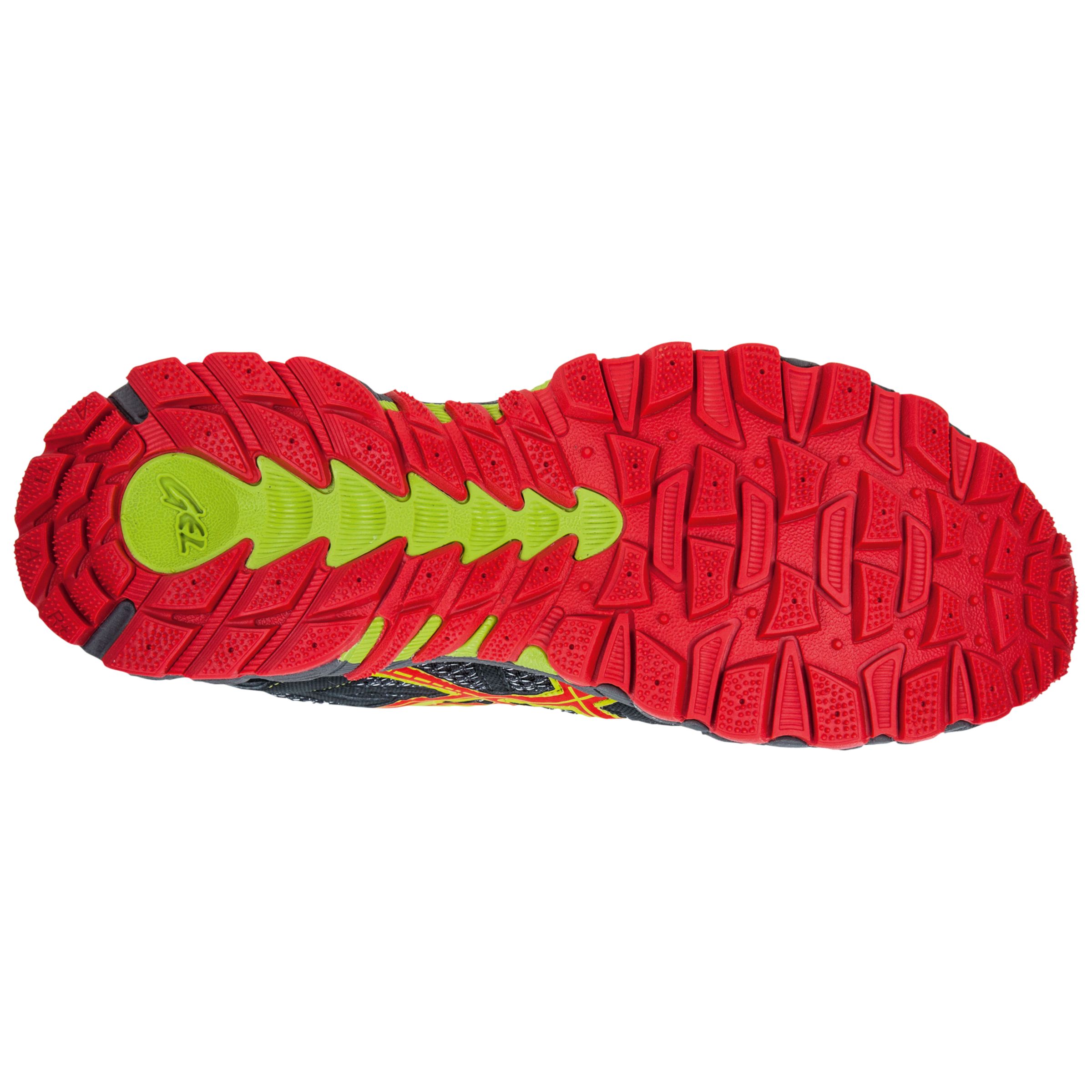 Asics Lahar 5 GTX Trail Running Shoes, Grey/Red