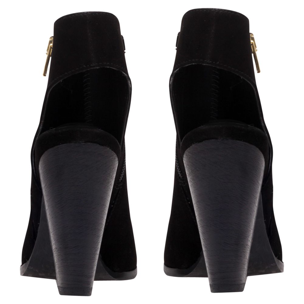 backless ankle boots