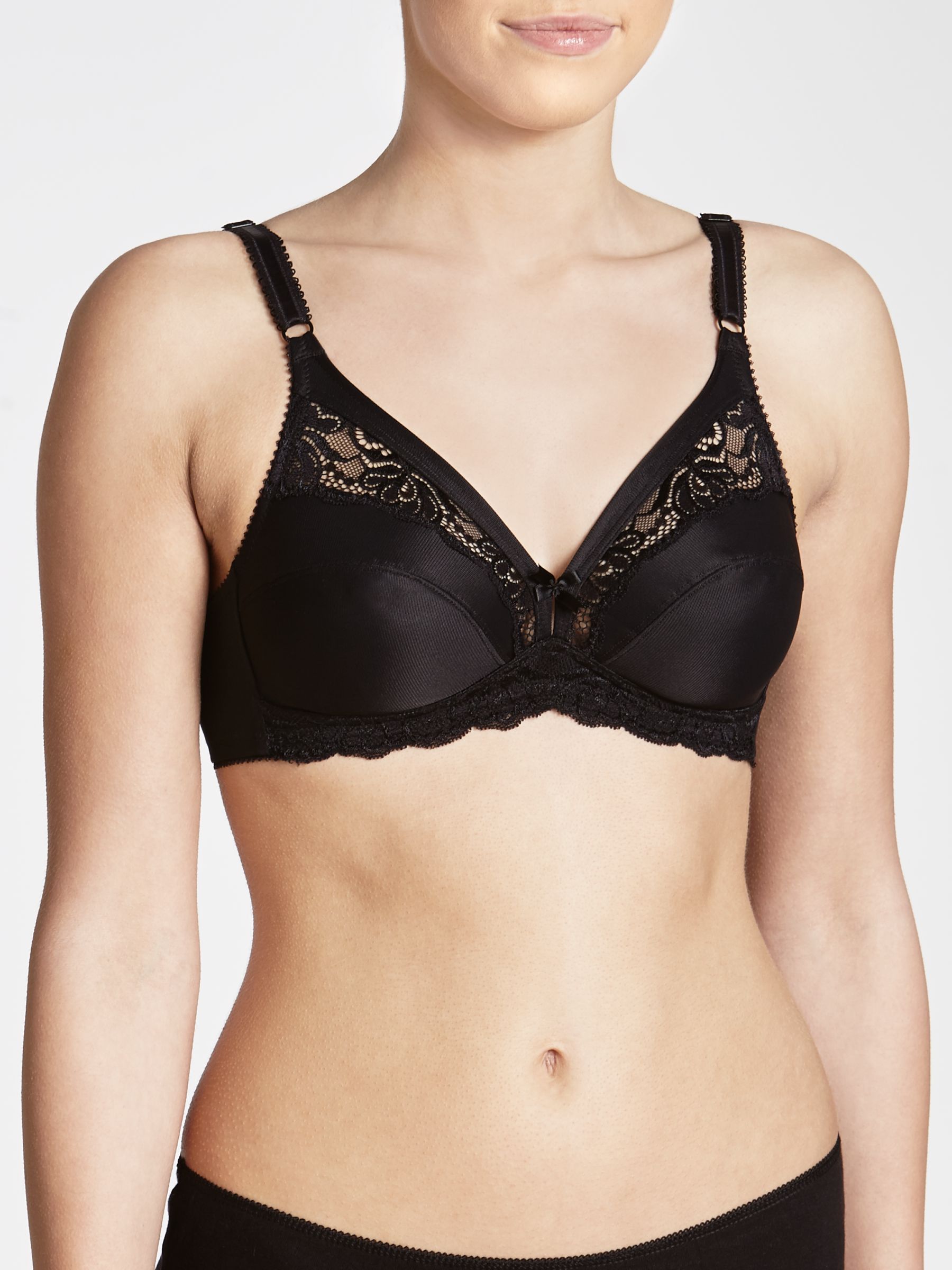 John Lewis & Partners Lauren Lace Non Wired Non Padded Bra