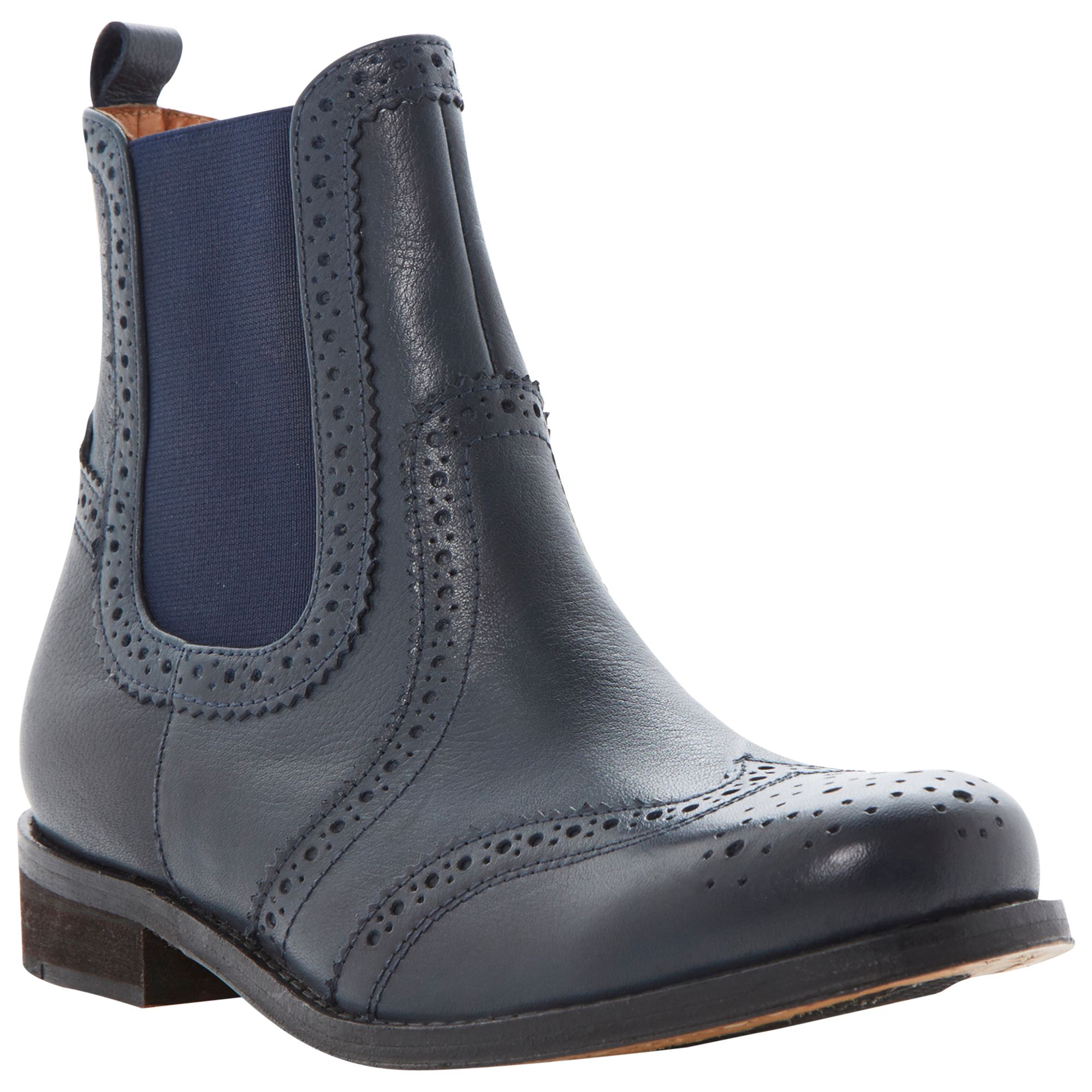 navy leather chelsea boots ladies