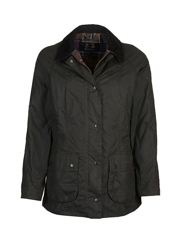 Barbour Classic Beadnell Waxed Jacket, Olive