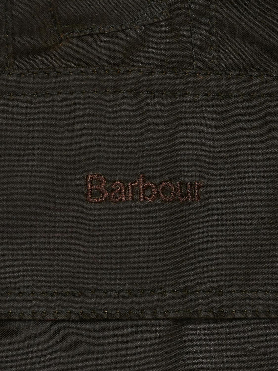 Barbour Classic Beadnell Waxed Jacket, Olive at John Lewis