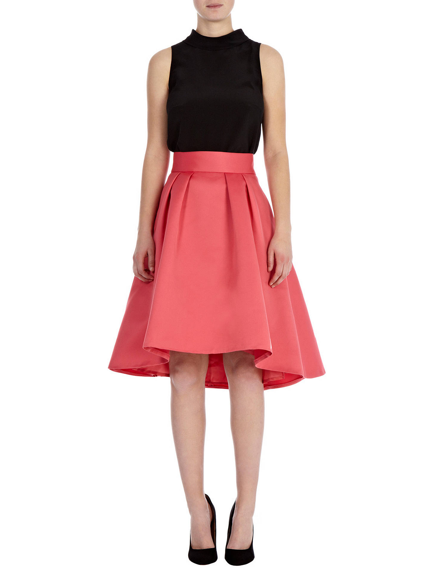 Coast Aralynn Skirt, Pink | 6 at John Lewis & Partners