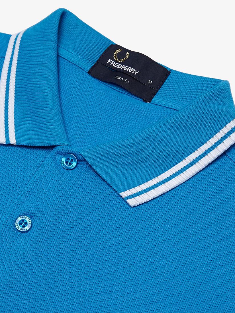 Fred Perry Twin Tipped Slim Fit Polo Shirt