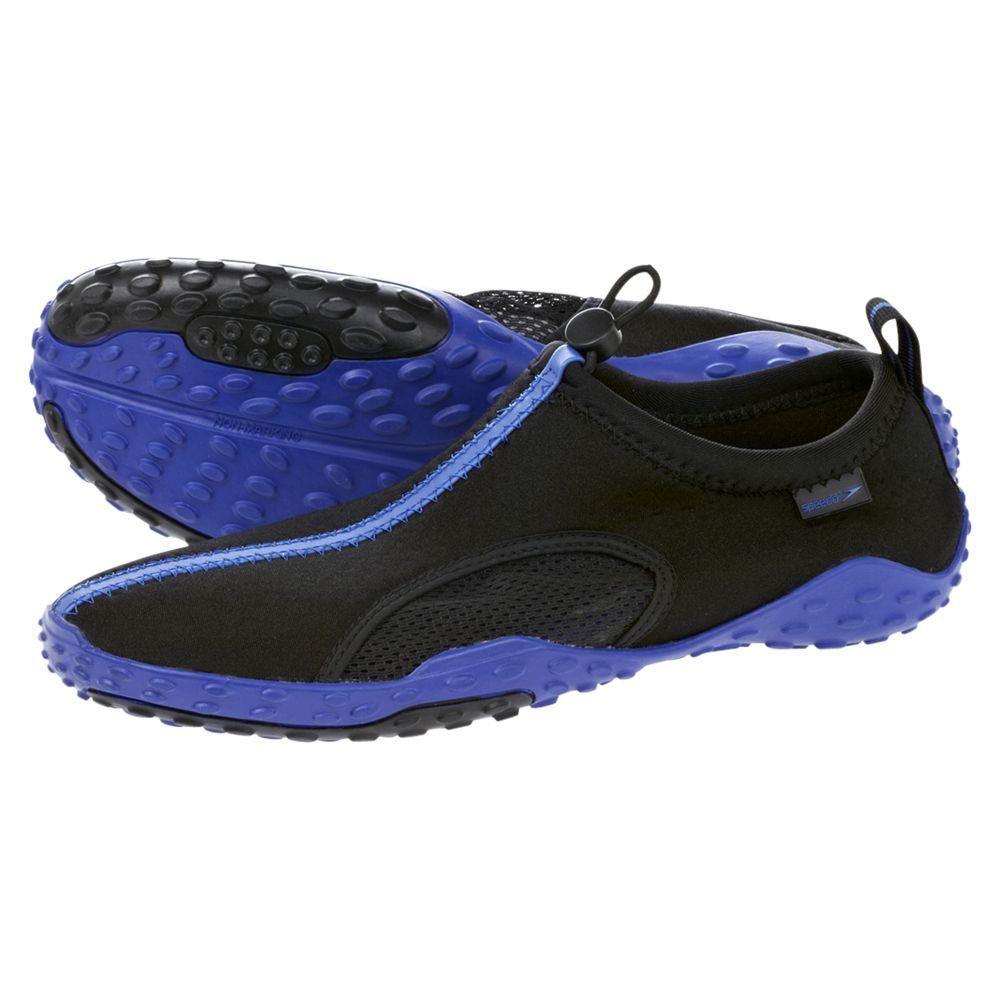 Buy Speedo Men's Shore Cruiser II Water Shoes, Blue/Black Online at ...