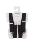 John Lewis & Partners Boy Fully Adjustable Braces, One Size, Black