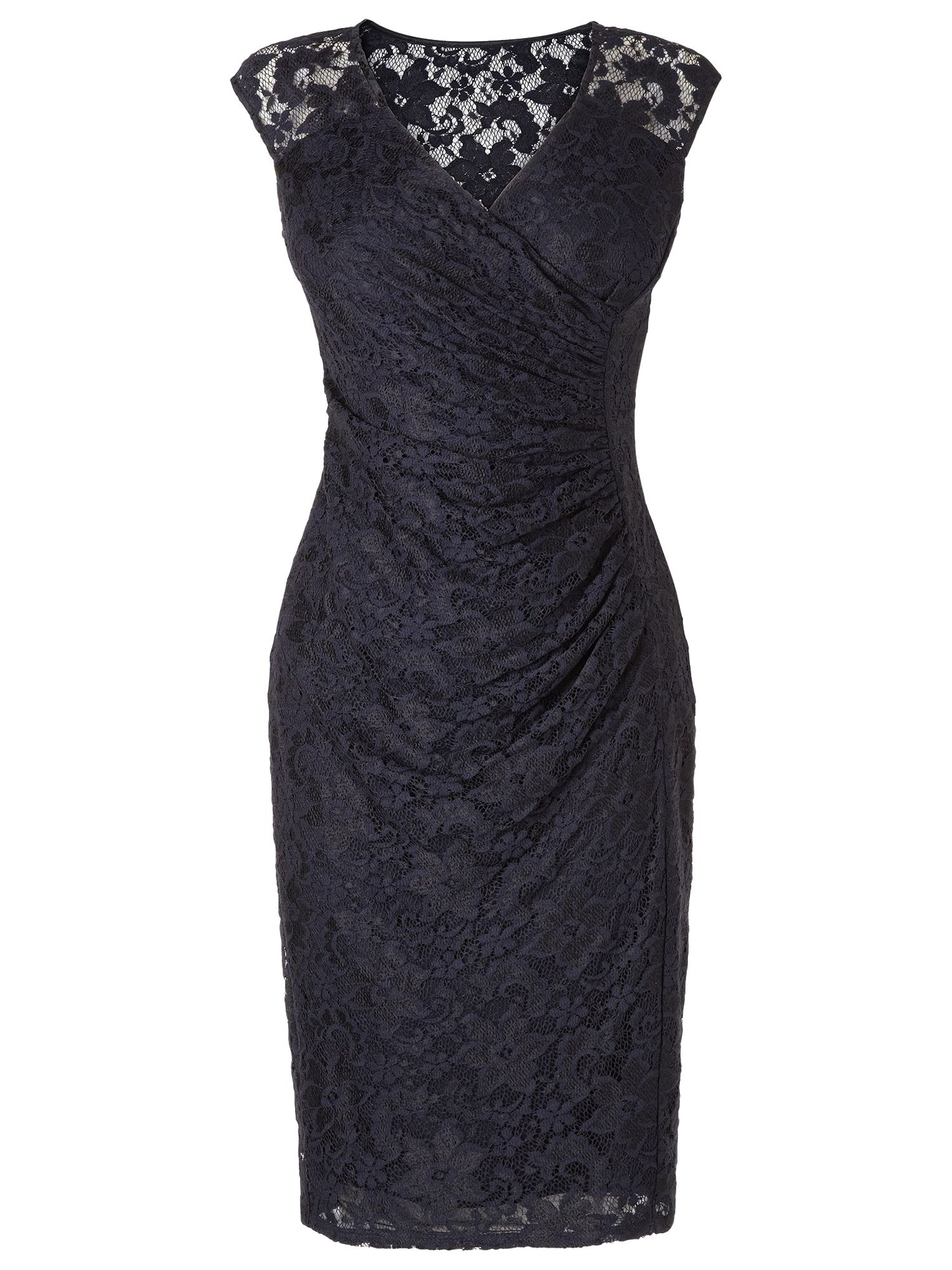 Buy Phase Eight Alyssa Lace Dress, Navy Online at johnlewis.com