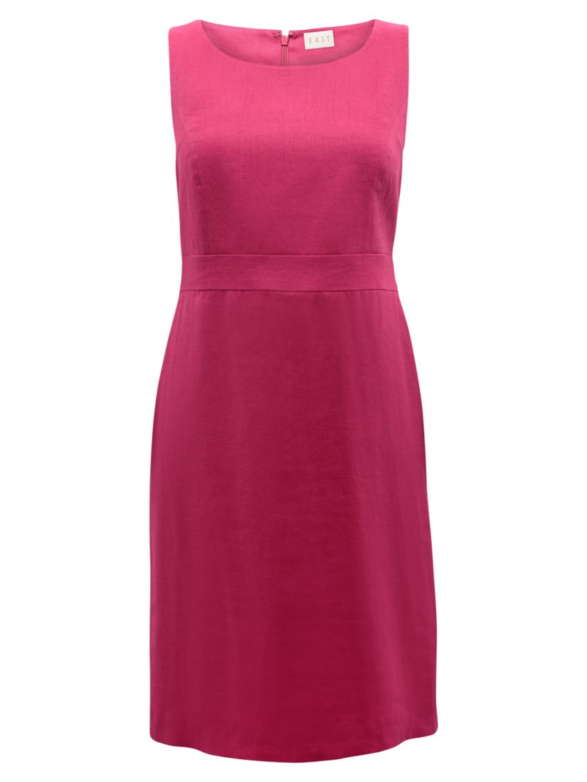 Buy East Victoire Banded Dress, Pink Online at johnlewis.com