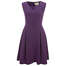 Buy Havren Fit And Flare Dress, Bright Purple Online at johnlewis.com