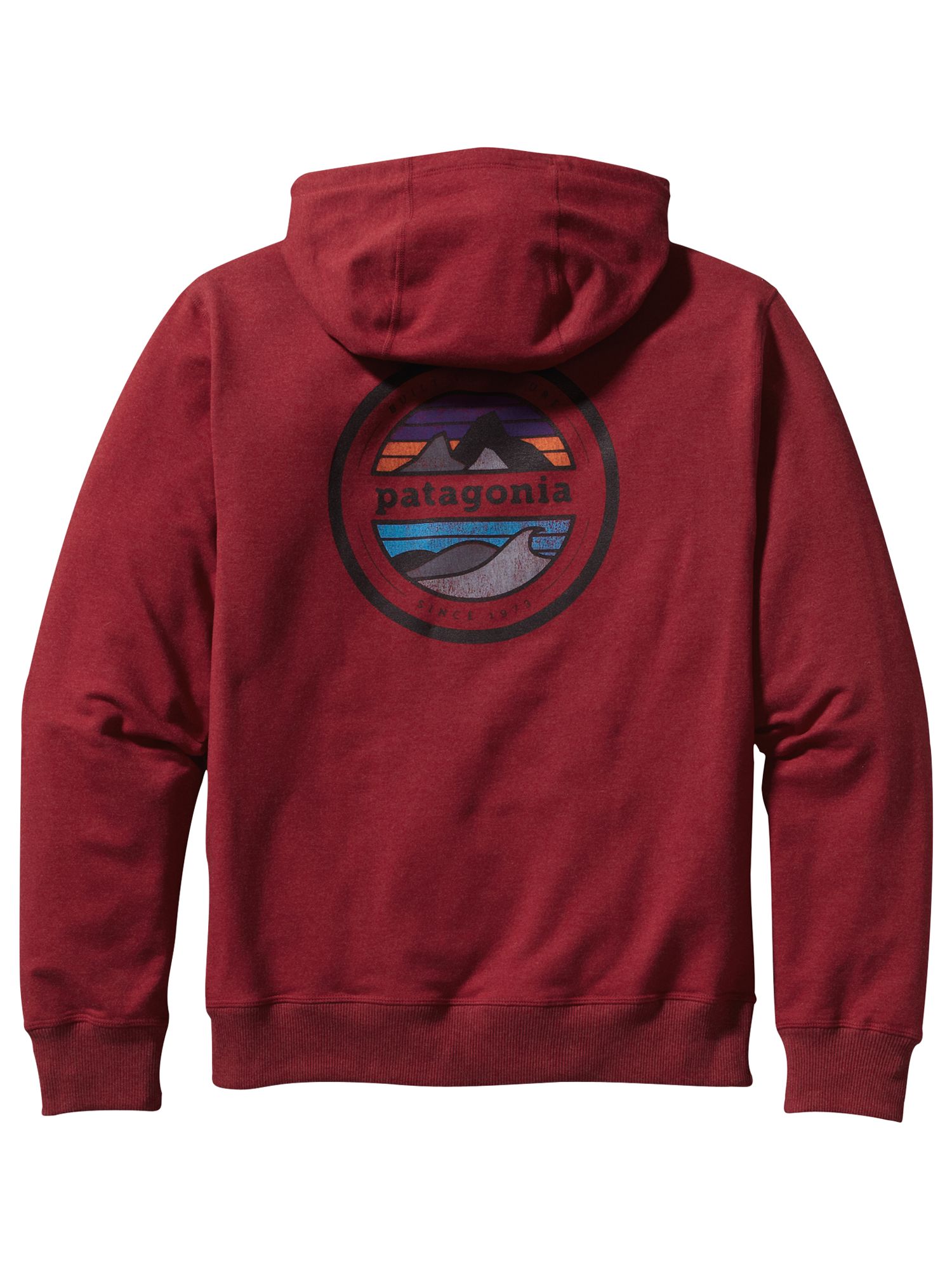 patagonia red hoodie