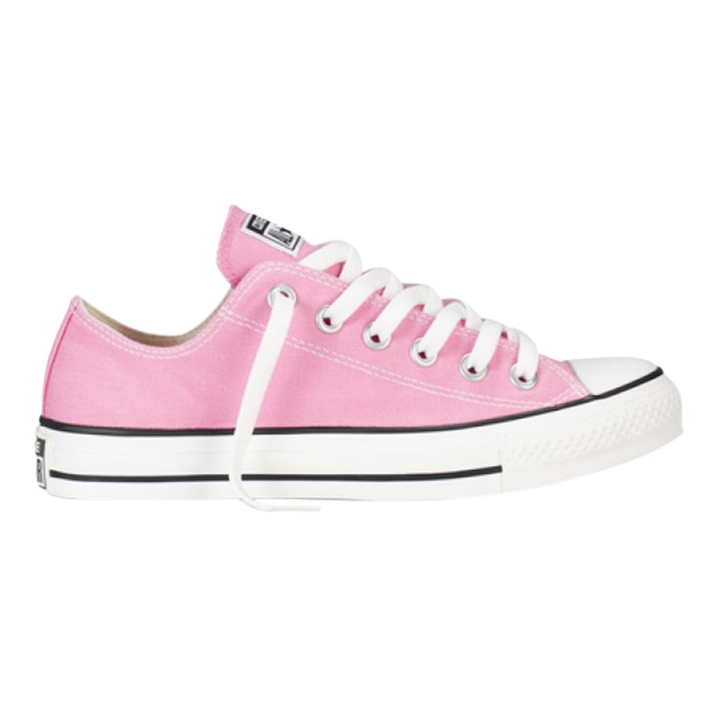 converse all star low grey pink canvas