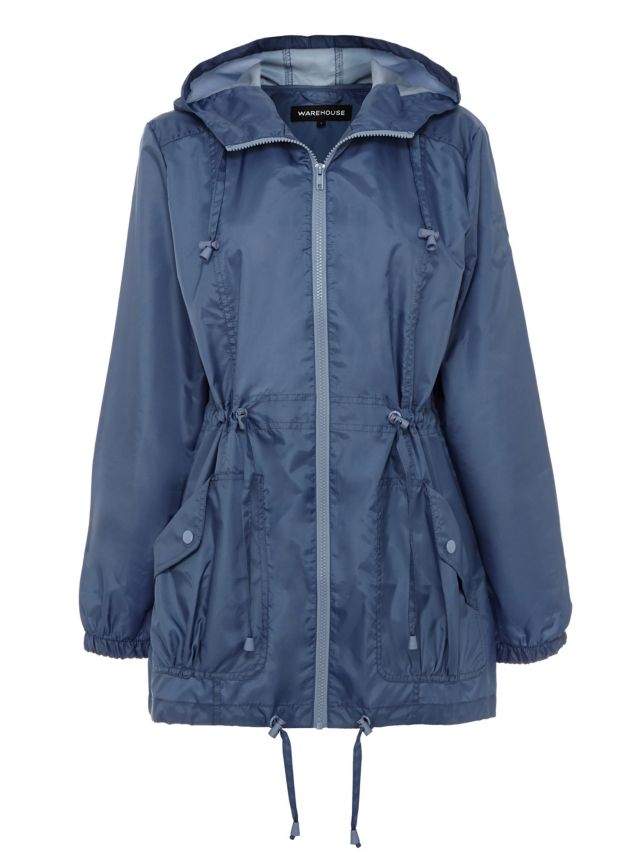 Warehouse Pac A Mac Jacket Light Blue