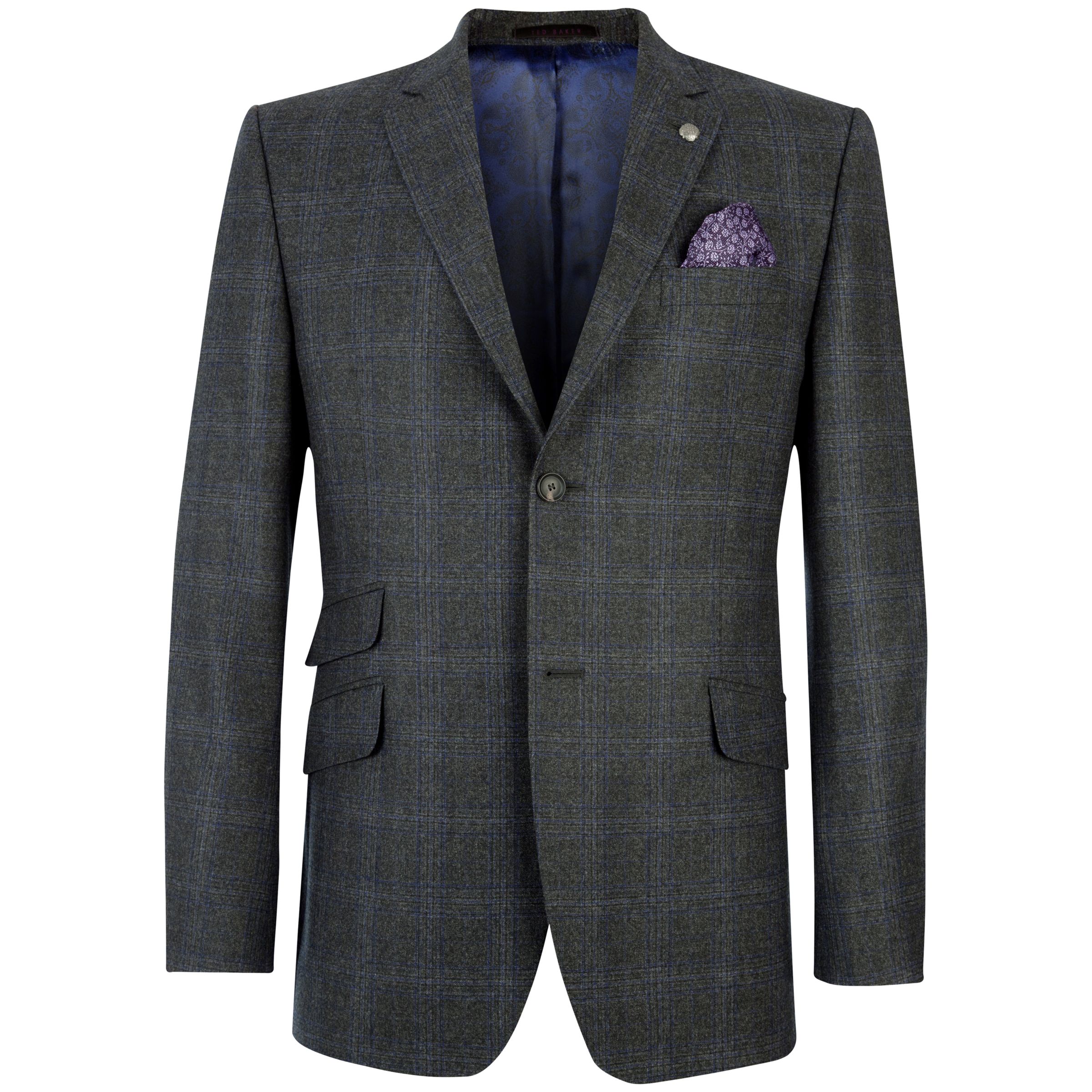Ted Endurance Flannel Tailored Suit Jacket,