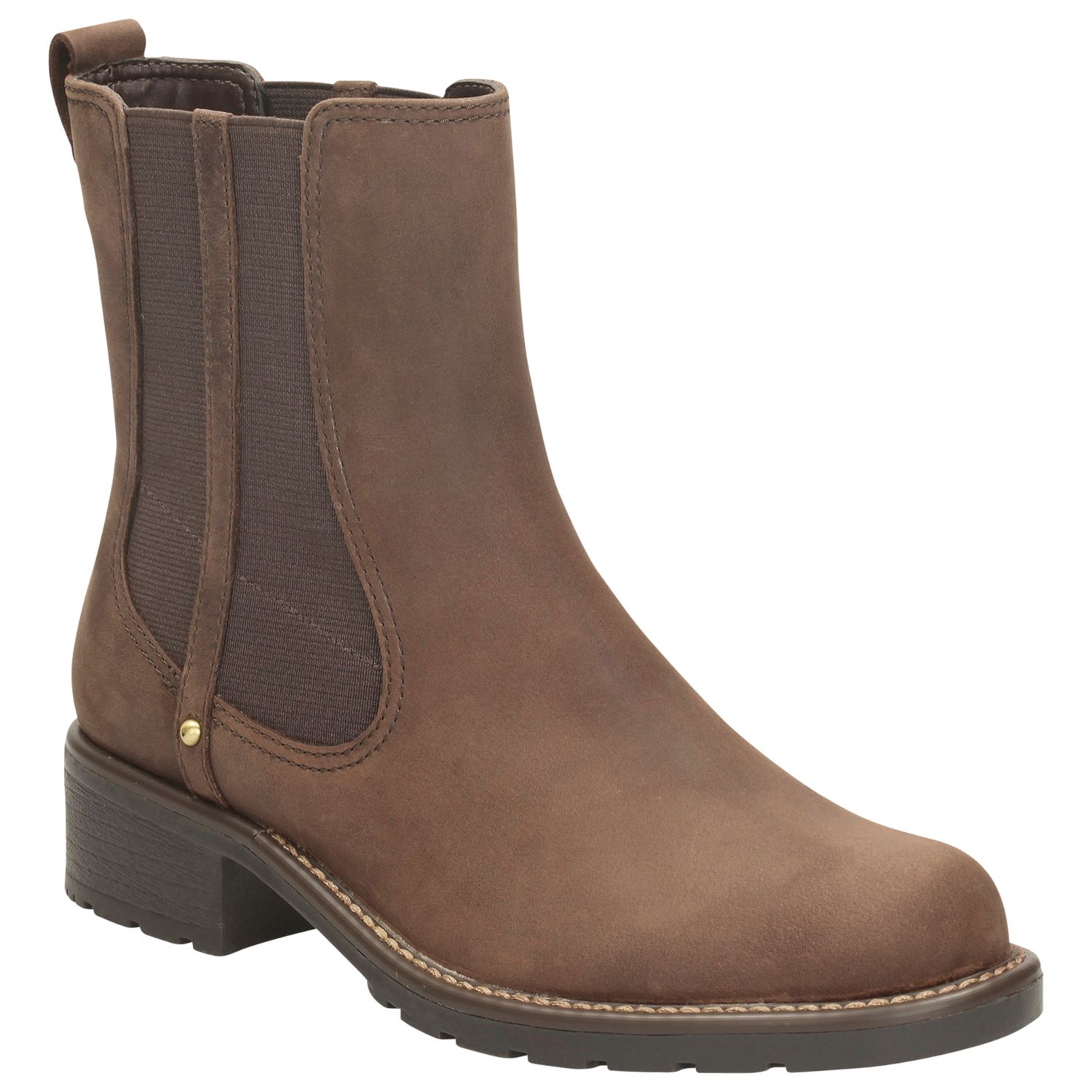clarks orinoco sash ankle boots brown
