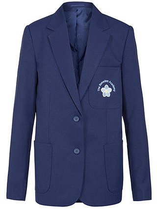 Belvedere Academy Girls' School Blazer, Royal Blue