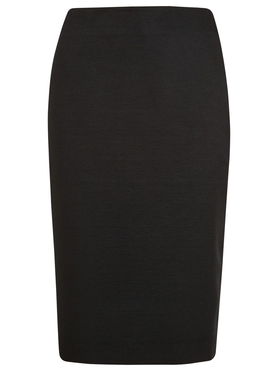 Buy Precis Petite Ottoman Pencil Skirt, Black Online at johnlewis.com