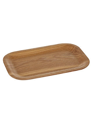 ANYDAY John Lewis & Partners Wood Coffee Biscuit Board, Small