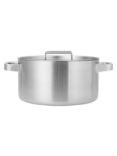 John Lewis 5-Ply Thermacore Stainless Steel Stockpot, 24cm