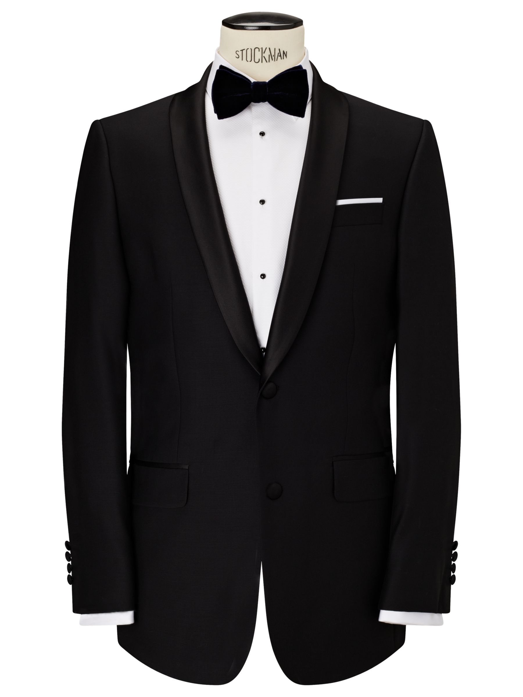 Buy John Lewis Shawl Lapel Dress Suit Jacket, Black | John Lewis