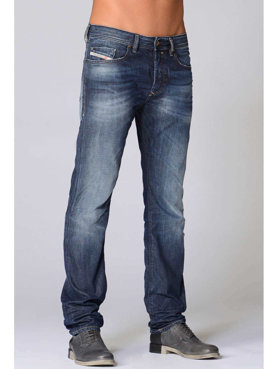 diesel buster slim tapered jeans