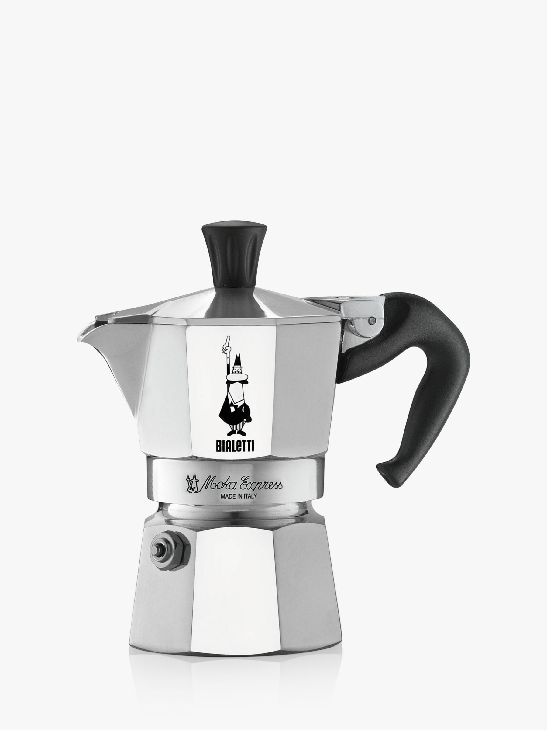 Bialetti Moka Express Hob Espresso Coffee Maker, 1 Cup