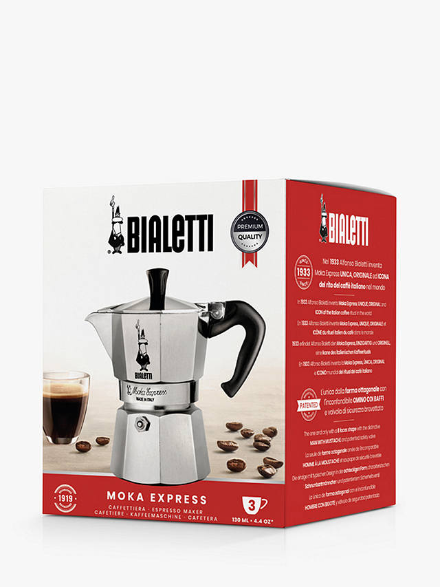 Bialetti Moka Express Hob Espresso Maker, 1 Cup