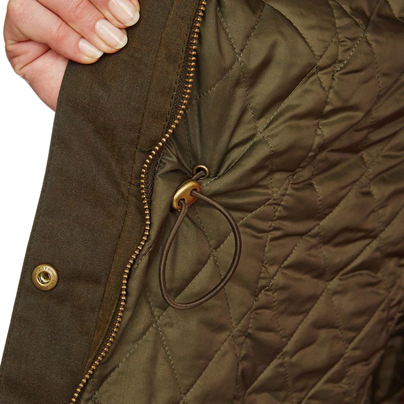 Barbour Convoy Waxed Jacket, Olive