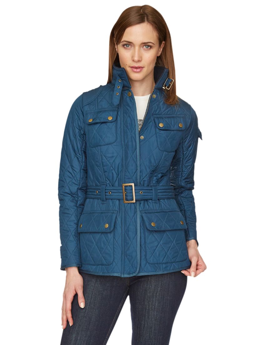 barbour tourer quilted jacket