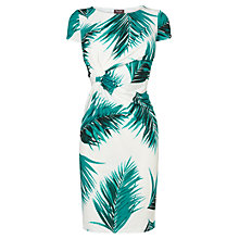 Buy Phase Eight Alexandra Print Dress, Jade/Ivory Online at johnlewis.com